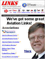 If you know of an interestng aviation website, let us know.